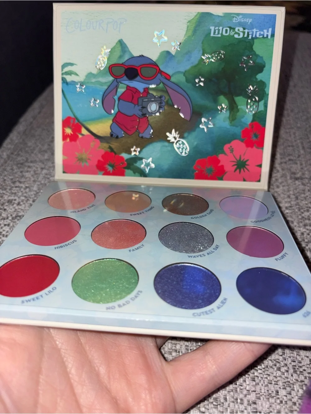 ColourPop Beach Dreamin' Eyeshadow Palette - Teal, Aqua & Coral Accents